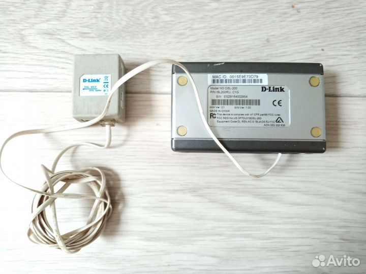Adsl модем D-Link DSL-200