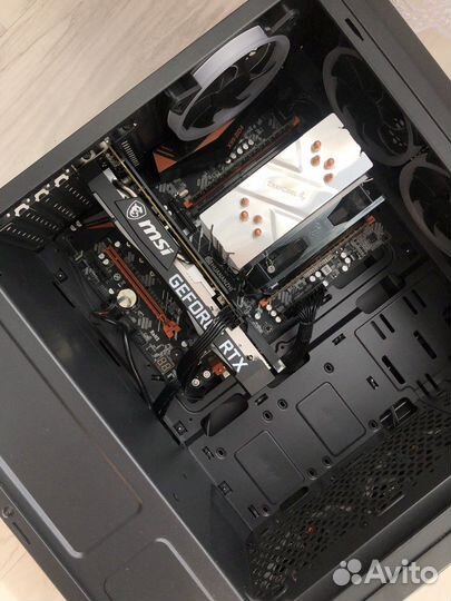 Игровой мощный пк 10 ядер RTX3050/16GB/700W