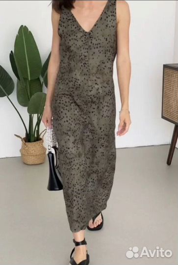 Платье сарафан Massimo dutti