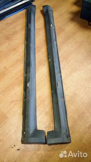 Накладка порога наружная субару трибека