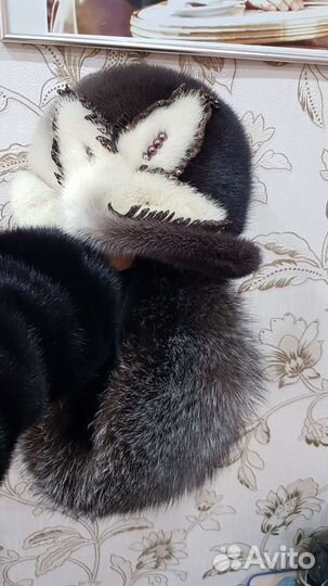 Шапка норковая женская