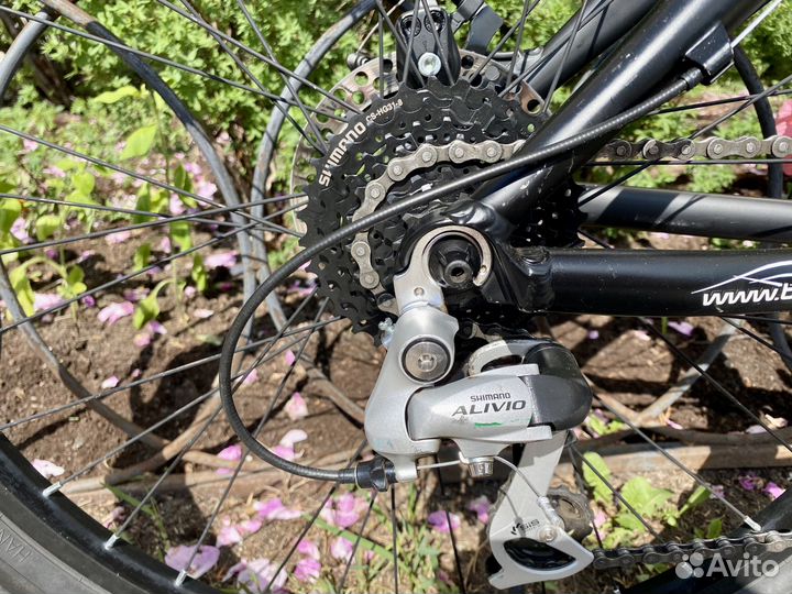 Black Aqua Wind #4 24 скорости Shimano Alivio