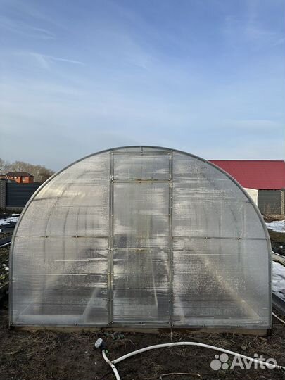Теплица поликарбонат бу