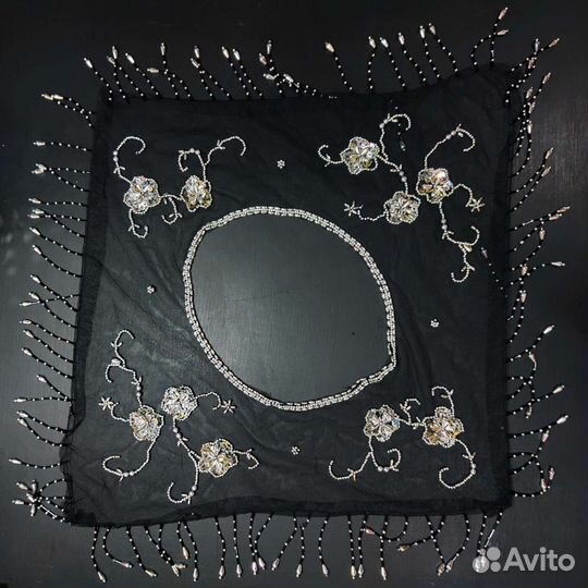 Воротник съемный с вышивкой