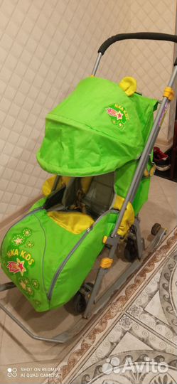 Коляска санки