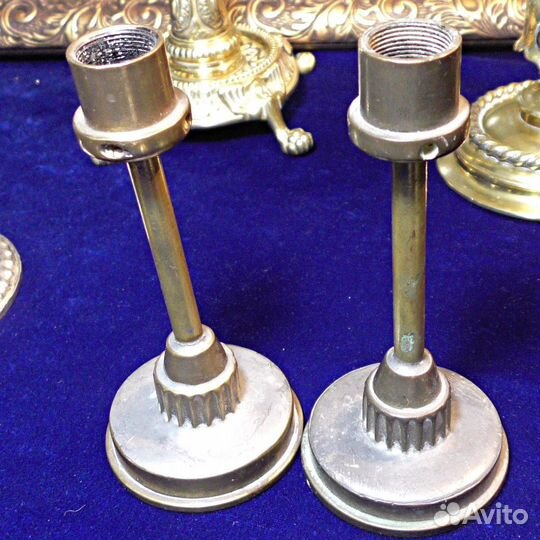 Подсвечники.Англия.Коллекция.Старинные