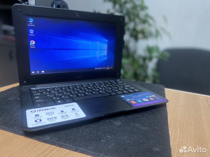 Нетбук 4 ядра 6 часов SSD