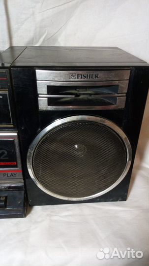 Двухкассетный магнитофон Fisher