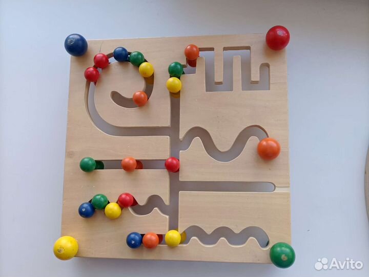 Деревянные игрушки 1-3 года