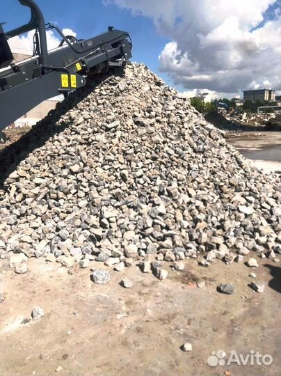 Песок, щебень