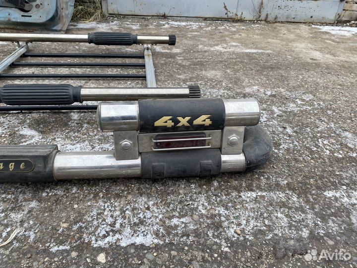 Багажник на крышу и задний бампер Sportage 1