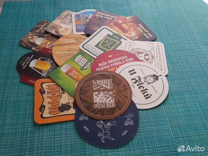 Пивные подставки, пивной путеводитель по Праге