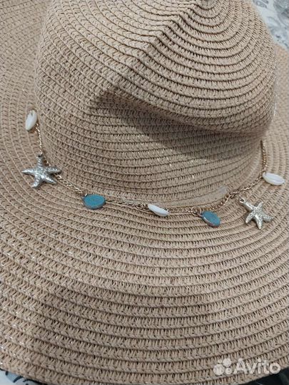 Соломенная шляпа, шляпа с большими полями