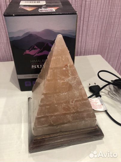 Лампа из гималайской соли