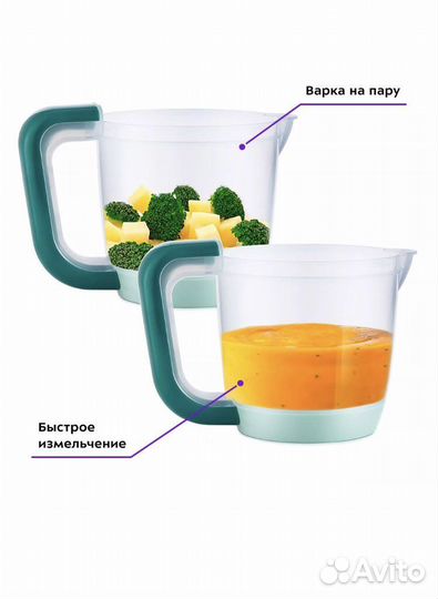 Блендер-пароварка Kitfort кт-2309