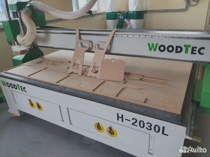 Фрезерный станок с чпу Woodtec поле 2100 х 3000