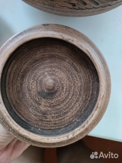 Кастрюля-жаровня керамика