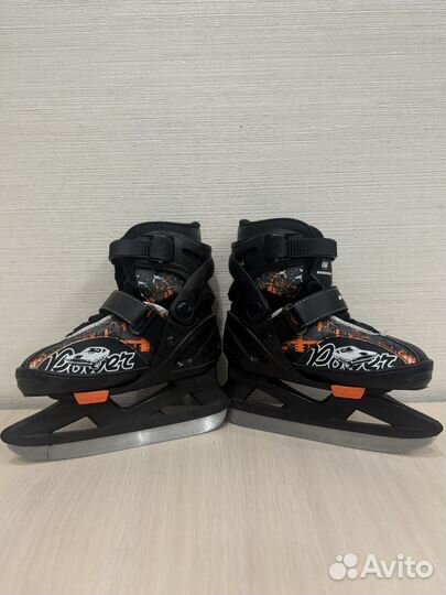 Коньки детские раздвижные 26-30