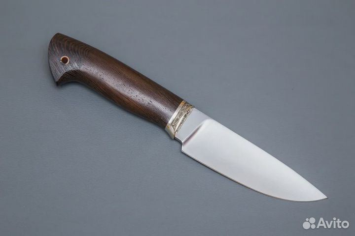 Нож сокол разделочный (ков. 95х18, венге) Семин