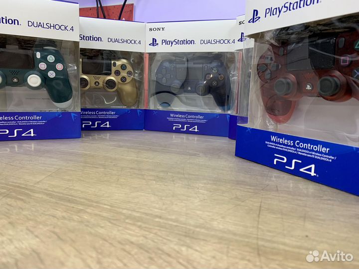 Игровой беспроводной геймпад для PS4 много цветов