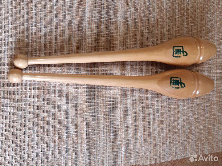 Булавы деревянные для художественной гимнастики