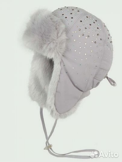 Зимняя шапка-ушанка Tu-Tu новая