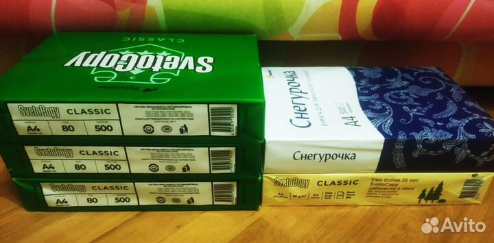 Бумага а4 Svetocopy, Снегурочка