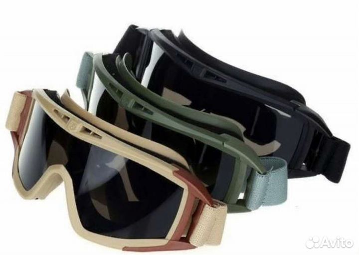 Тактические очки противоосколочные