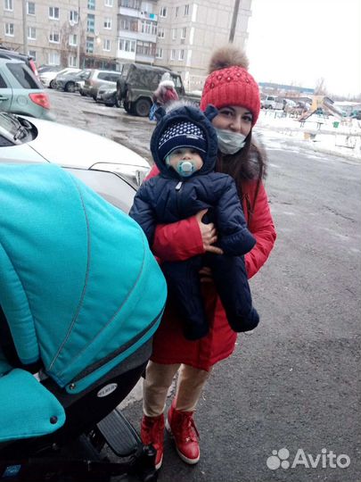 Весенний комбинезон 80