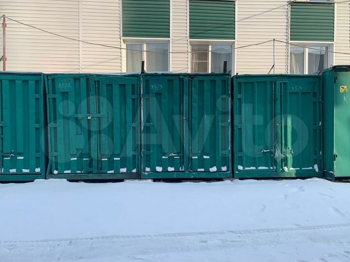 Надёжный склад для хранения вещей, 5 м²