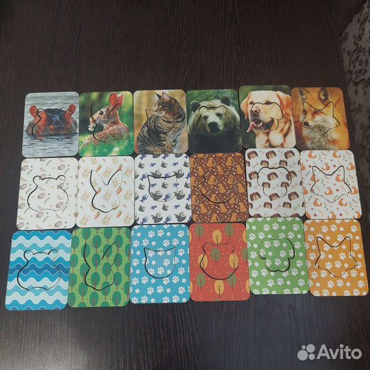 Досочки сегена вкладыши деревянные woodlandtoys