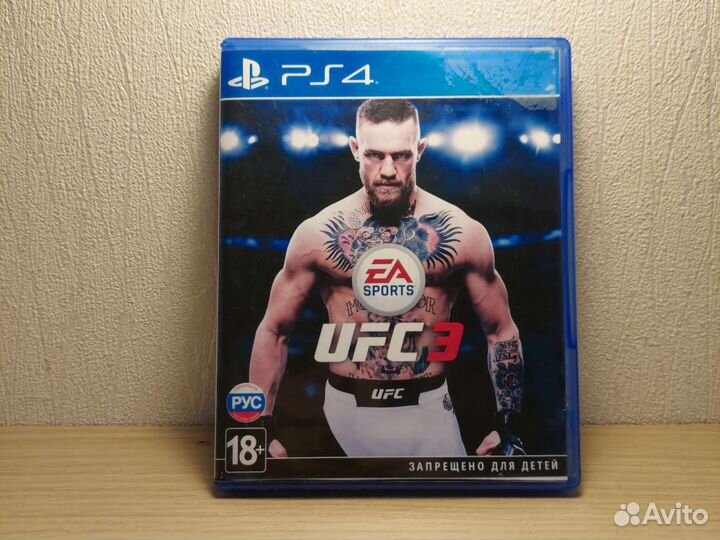 Игра для приставки ps4 UFC 3
