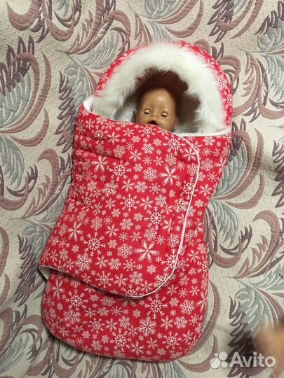 Конверт на выписку зимний