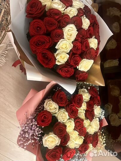 Продам свежие букеты роз