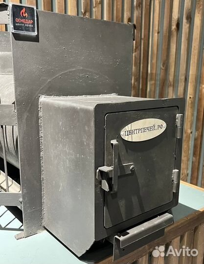 Печь для бани толстостенная
