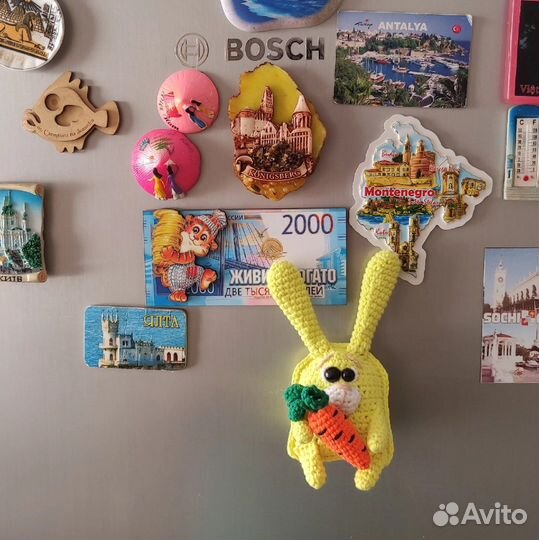 Заяц магнит