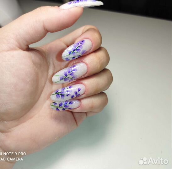 Маникюр,покрытие гель-лак