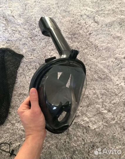 Маска для подводного плавания новая снорклинга