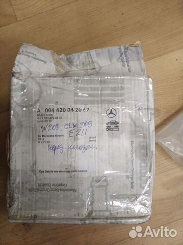 Тормозные колодки мерседес