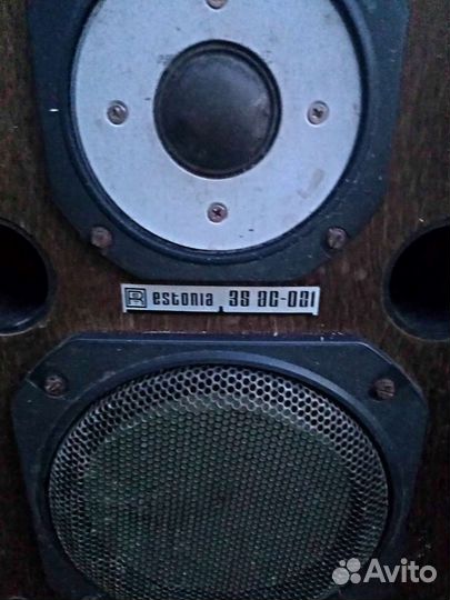 Акустическая система estonia 35ас-021 раритет