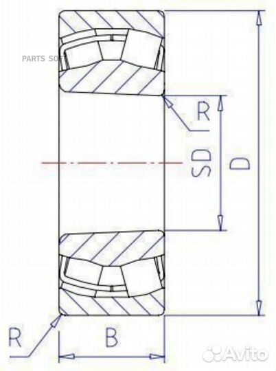 22208 E/C3 Подшипник 22208 E/C3 22208EC3