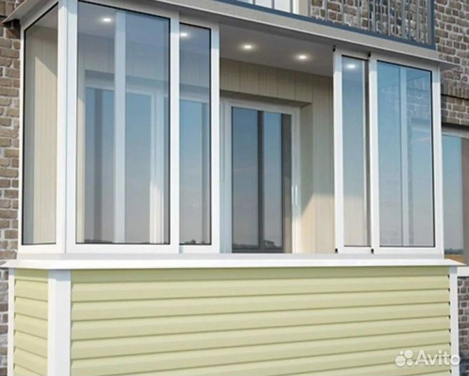 Остекление балконов и лоджий. Рассрочка без банка