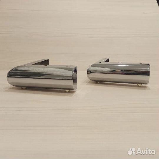 Ножка дивана хромированная