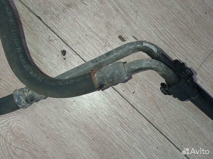 Теплообменник с шлангами АКПП m54 на BMW X5 Е53