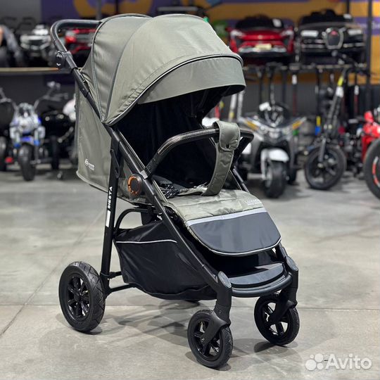 Коляска всесезон Luxmom Siesta оливковый