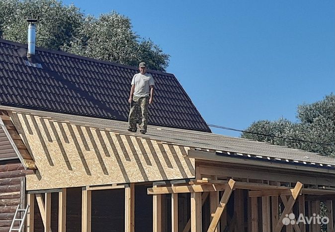 Строительство пристройки веранды беседки навеса