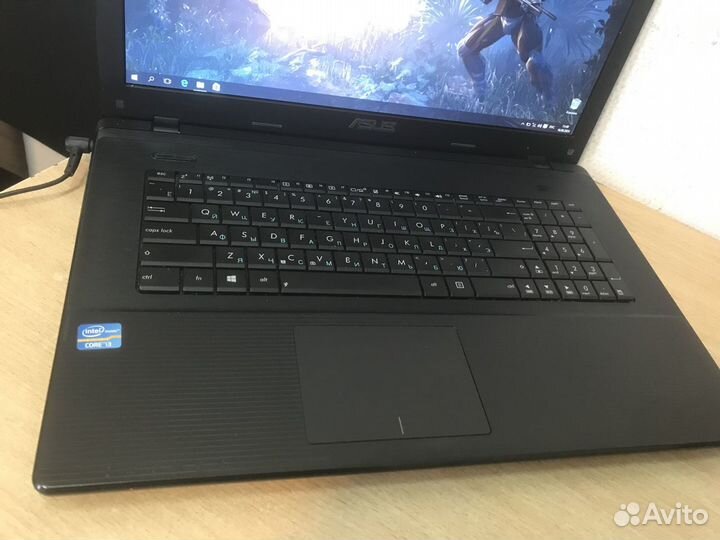 Большой и быстрый ноут Asus X75A