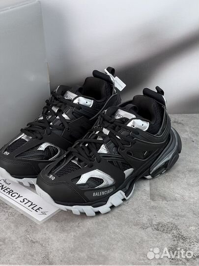 Кроссовки Balenciaga Track Sneaker Black Silver