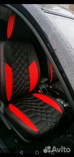 Автомобильные чехлы из экокожи 