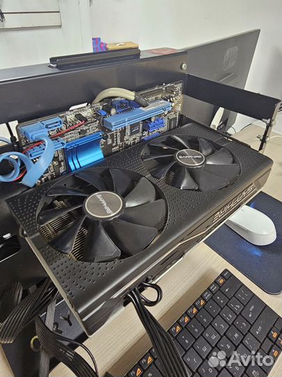 Sapphire rx 580 4gb (2кулера)